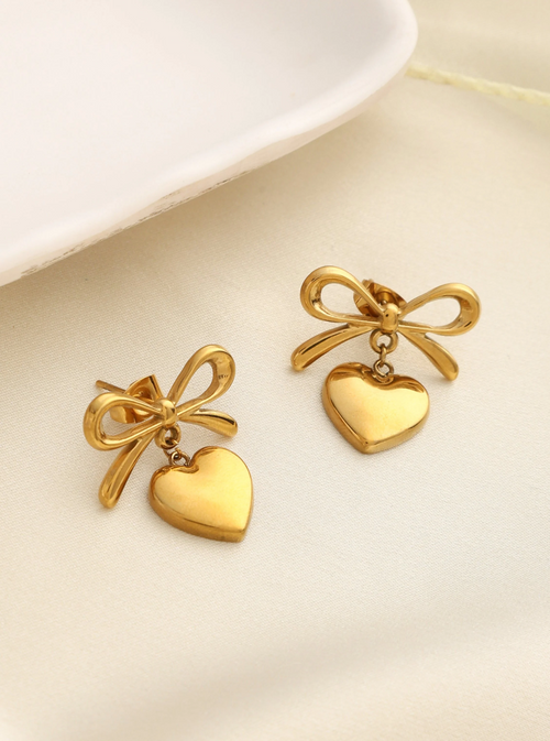 Amoré Bow Earrings
